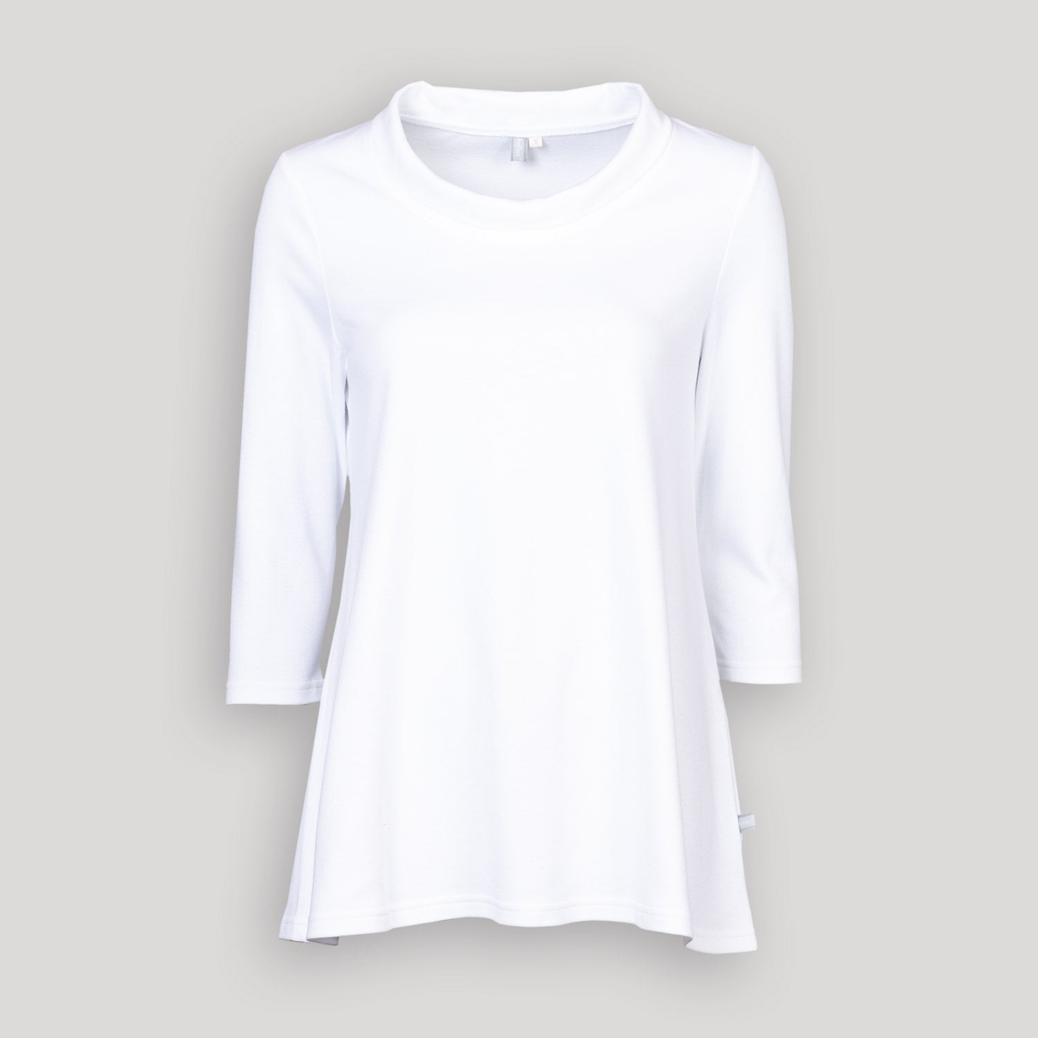 A-Linienshirt mit Kragen