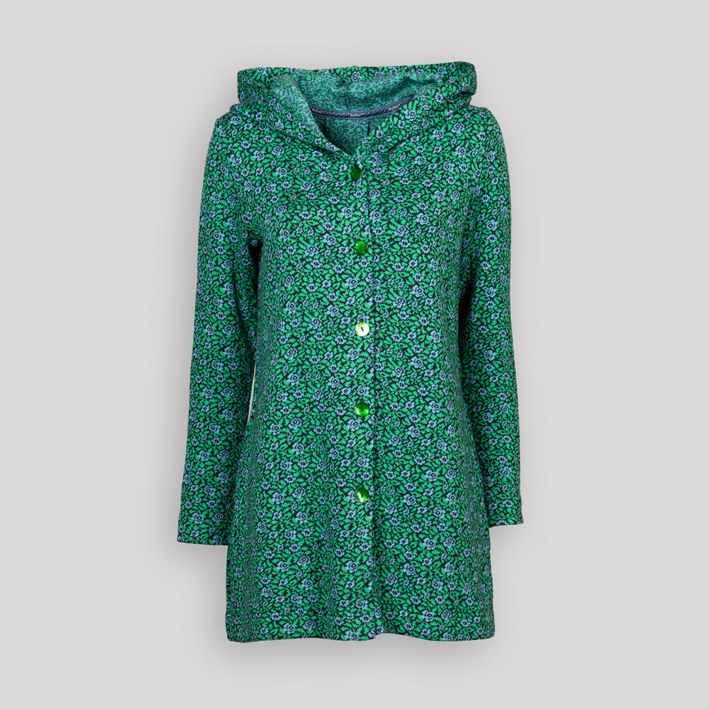 Kapuzenjacke mit Falte