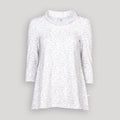 A-Linienshirt mit Kragen – bedruckt