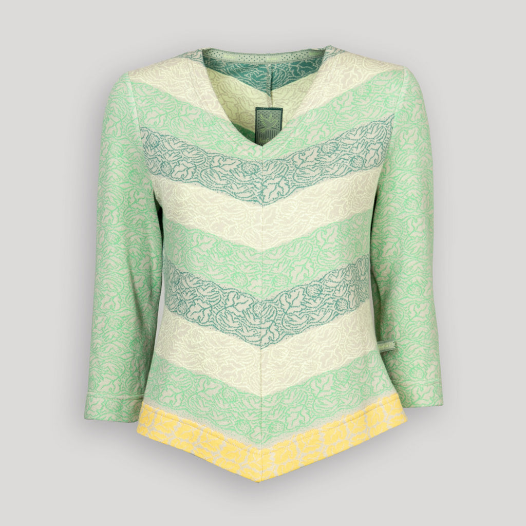 Zipfelpullover mit 3/4-Arm
