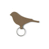 Schlüsselanhänger – Vogel hellbraun