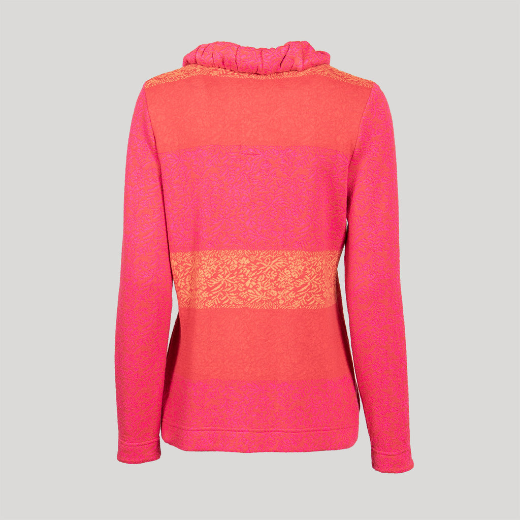 Jacke mit Rüschenkragen