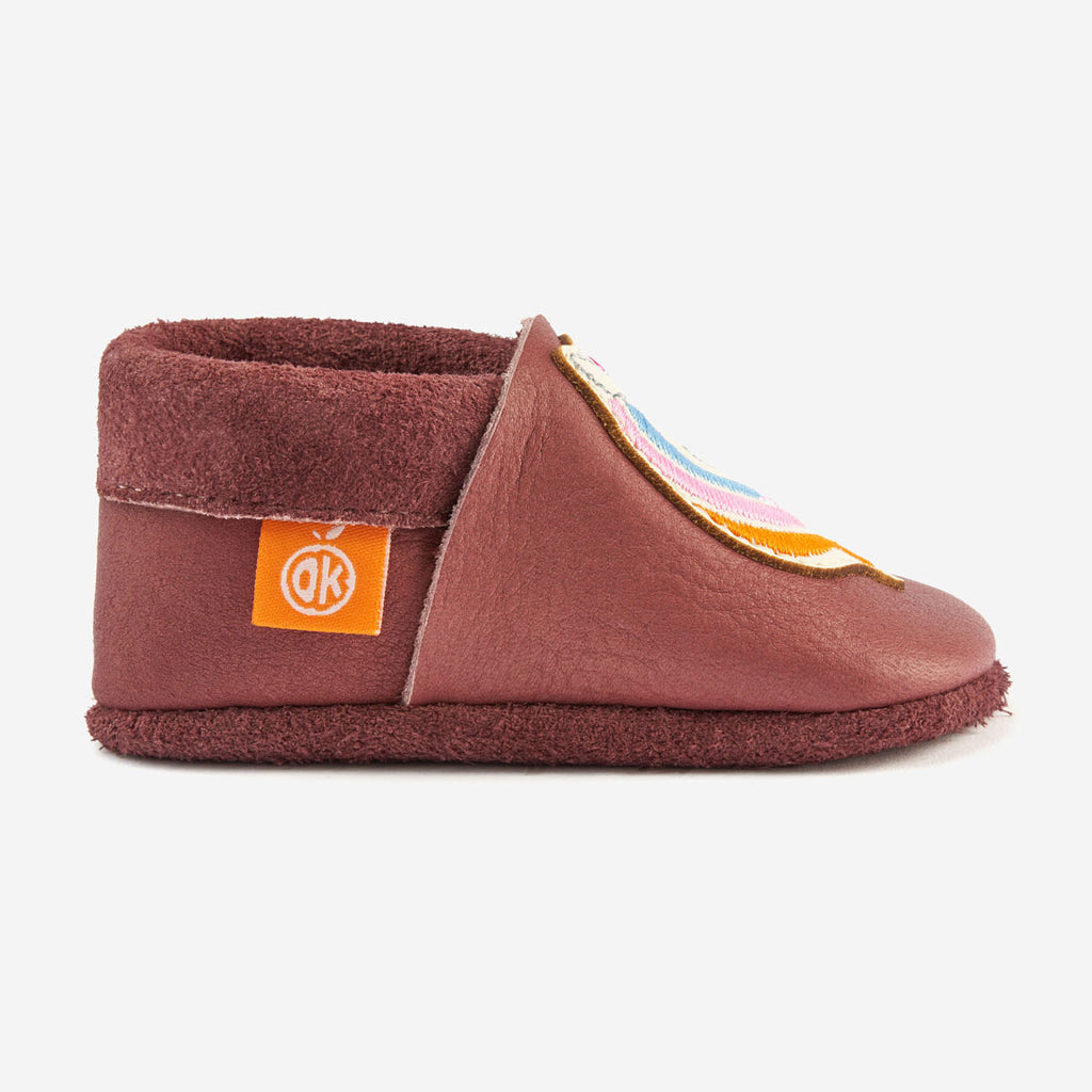 Krabbelschuhe – Stella das Einhorn