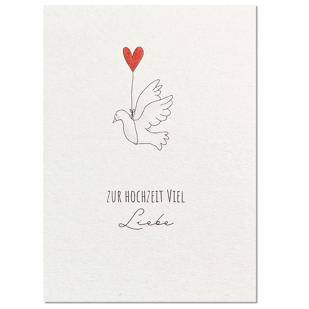 Grußkarte – Hochzeit